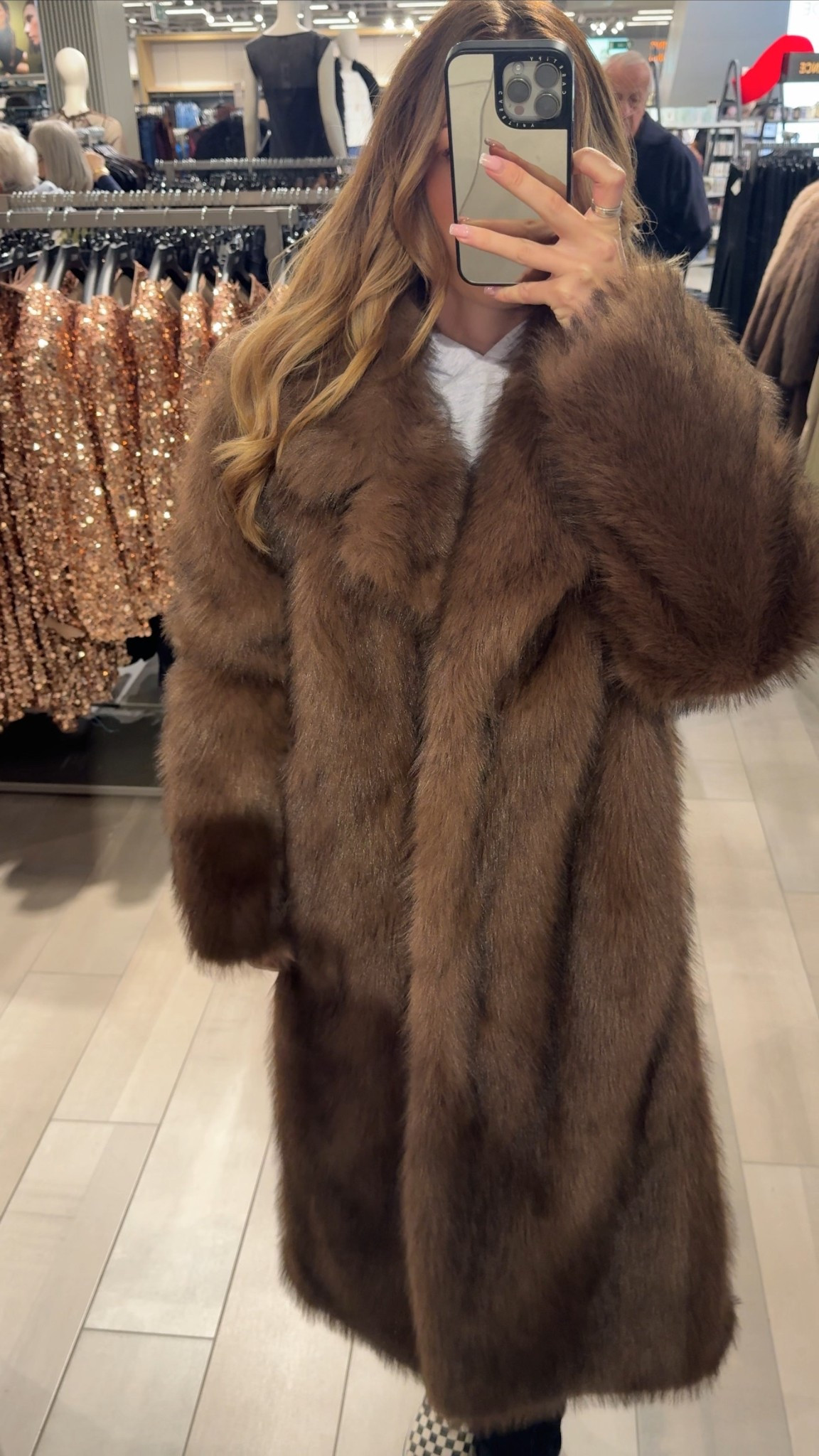 M&S viral fur coat of the year!!! Last years fur coat but make it longline. Obsessed

#LTKpartywear #LTKwinter #LTKuk