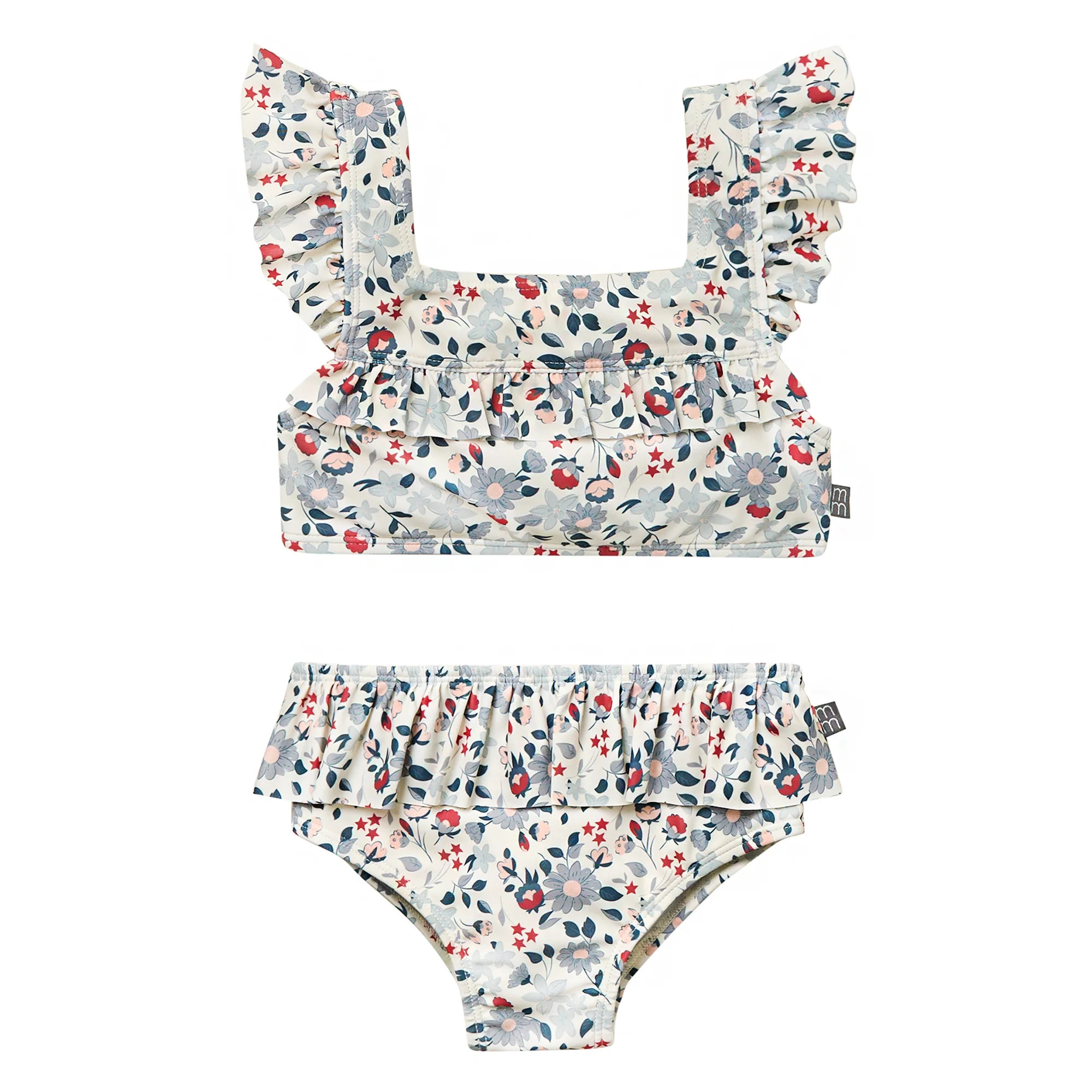 Modern Moments by Gerber Toddler Girl Swimsuit with Ruffles, Sizes 12M - 5T - Walmart.com | Walmart (US)