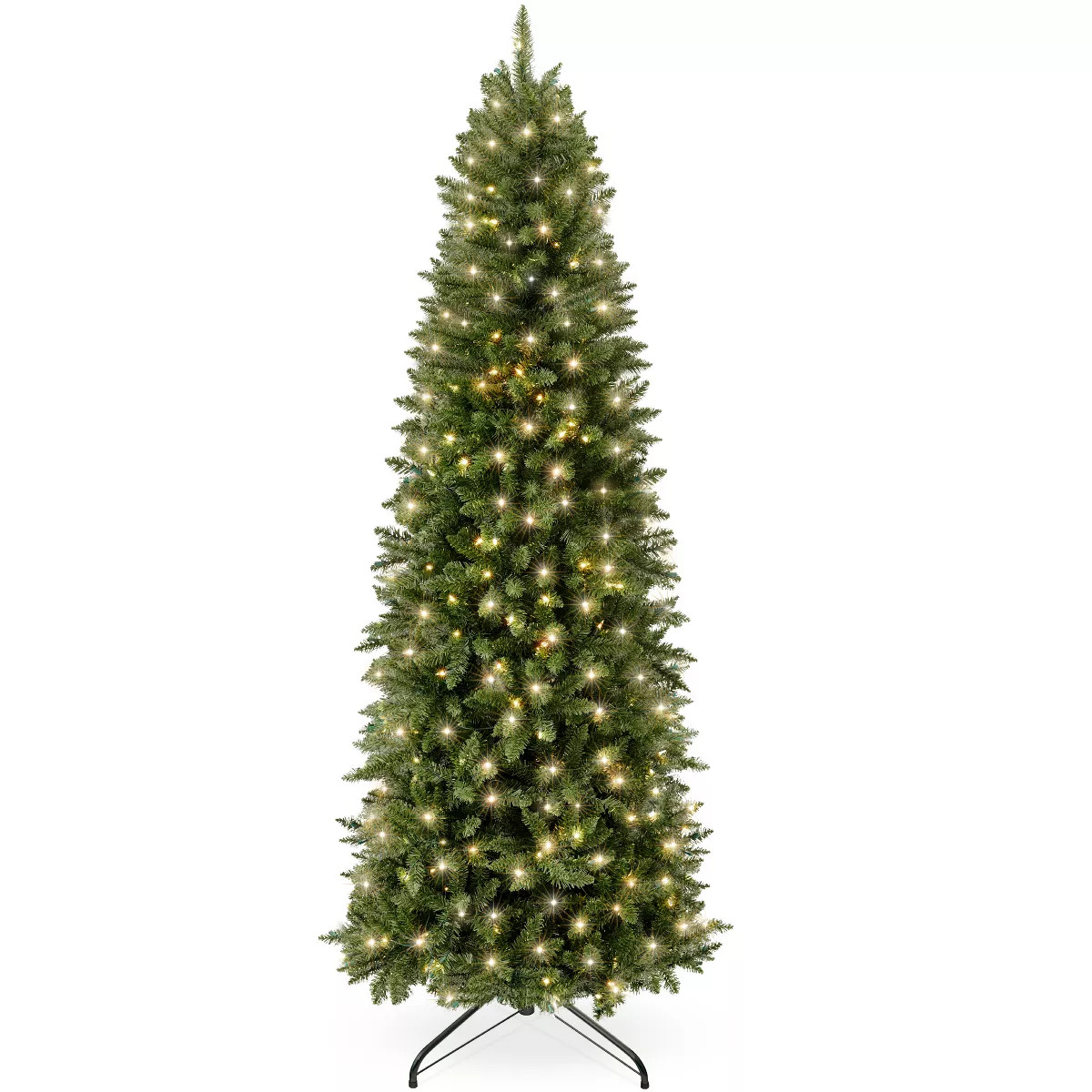 Best Choice Products Pre-Lit Spruce Pencil Christmas Tree w/ Incandescent Lights | Target