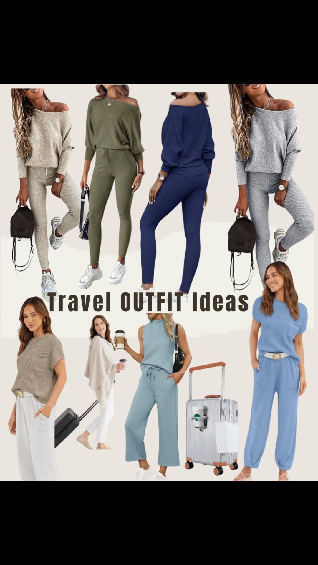Travel outfit ideas. Perfect for Spring and summer travels. 
I’ve tried them all. Super comfy and soft sets. Good quality Amazon finds! 

Airport outfit, airport look, Lounge set , matching set for travel outfit. 

#LTKActive #LTKTravel #LTKSeasonal