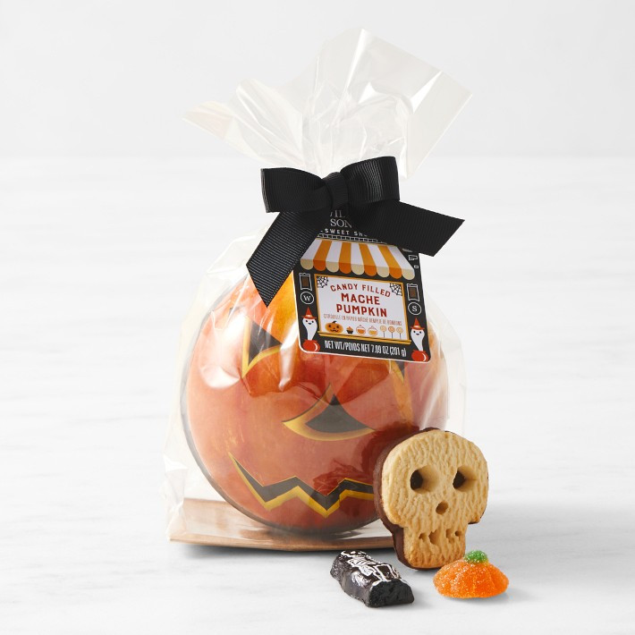 Williams Sonoma Pumpkin Mache Ball | Williams-Sonoma
