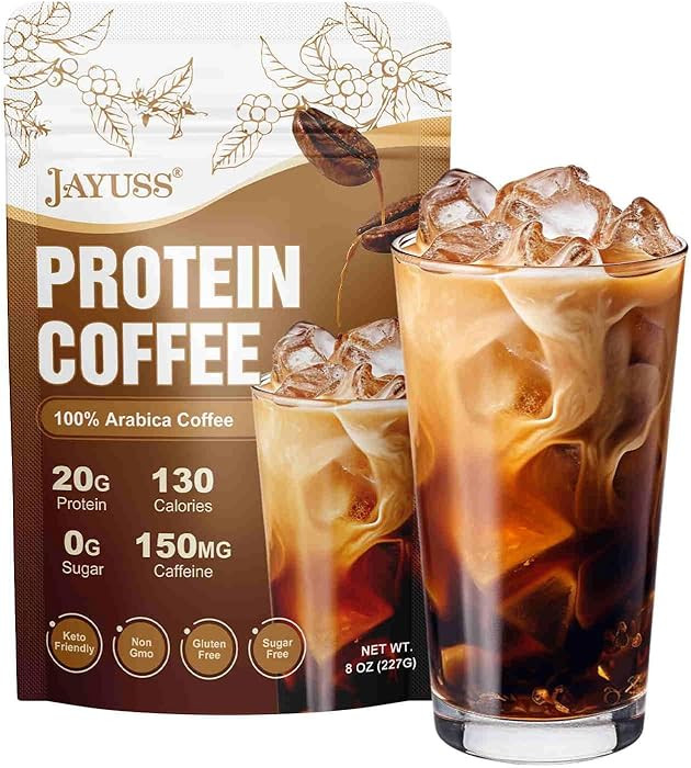 Protein Coffee Powder Premium Whey Protein & 100% Arabica Coffee Keto Friendly Gluten Free Zero A... | Amazon (US)
