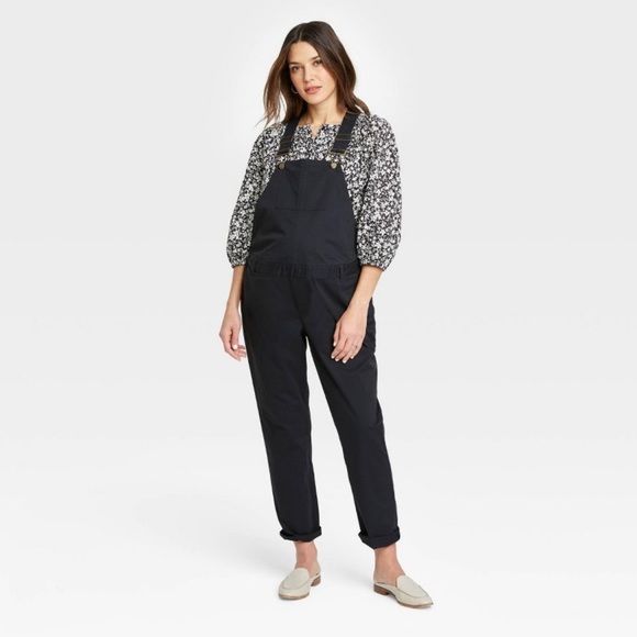 Hatch The Nines black Maternity  Overall size 4 new with tag | Poshmark