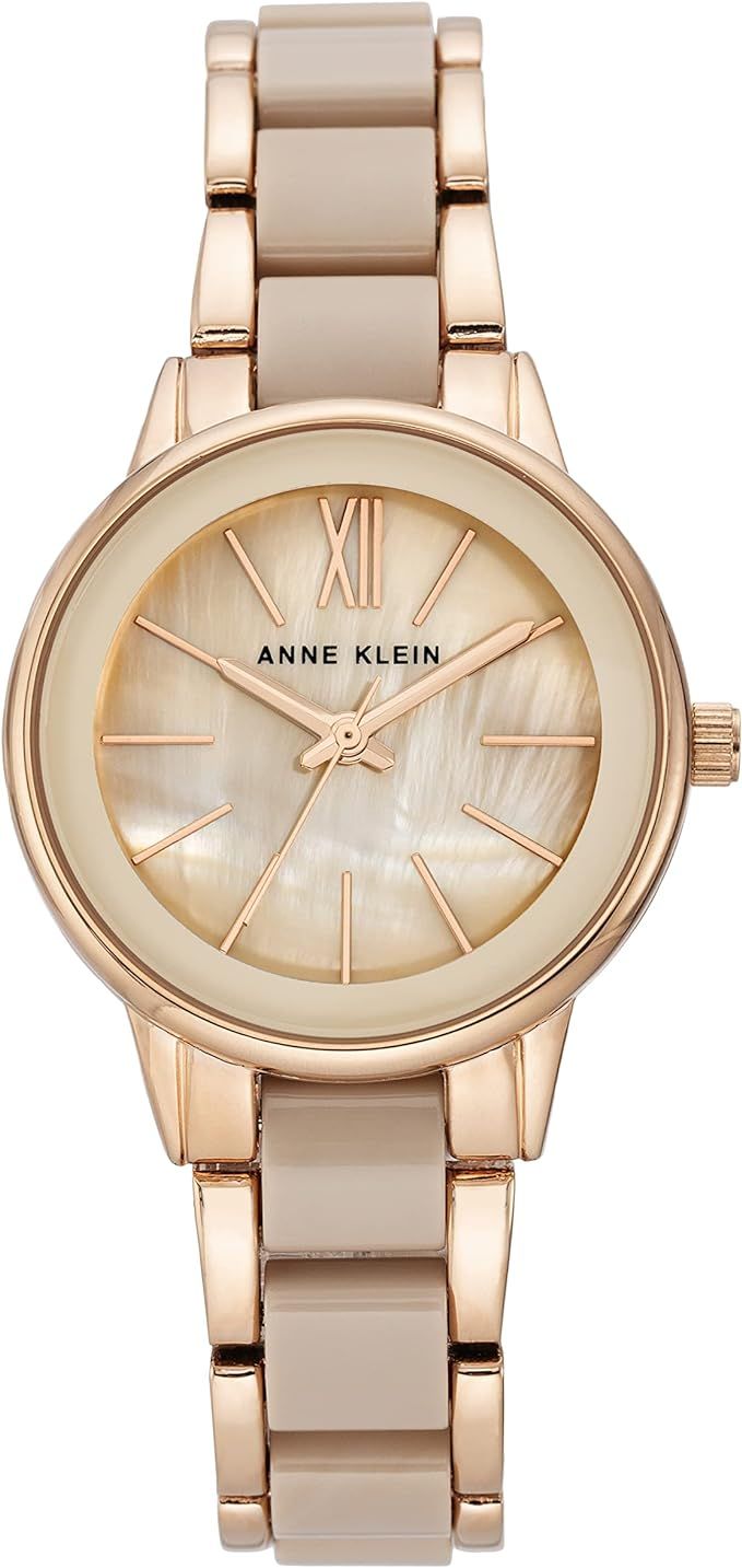 Anne Klein Women's Resin Bracelet Watch, AK/3878 | Amazon (US)