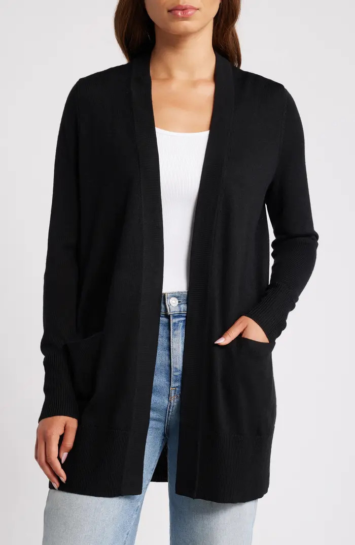 Everyday Open Front Cardigan | Nordstrom