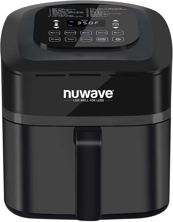 NUWAVE Brio 7-in-1 Air Fryer Oven, 7.25-Qt with One-Touch Digital Controls, 50°- 400°F Temperat... | Amazon (US)