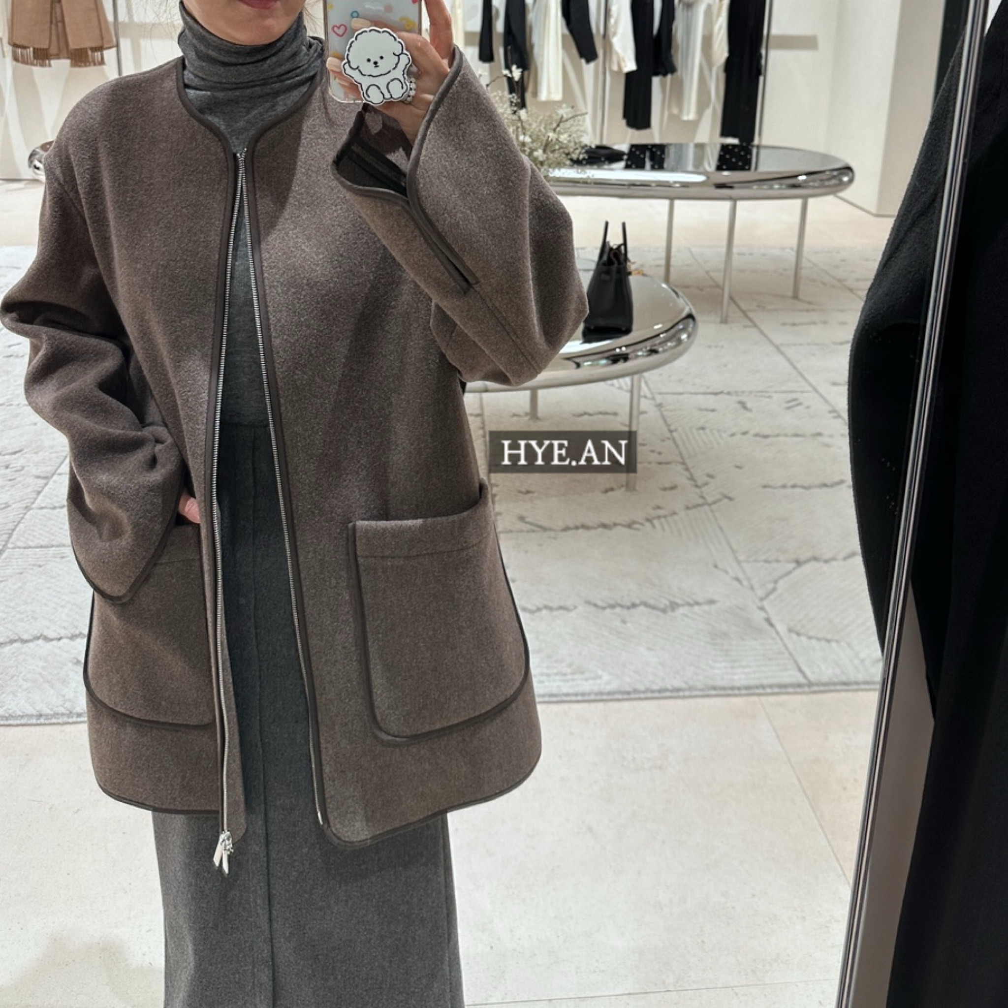 지금부터 입기 좋은
코트같은 #토템자켓
#토템펠티드재킷
#toteme 

#LTKasia #LTKwinter