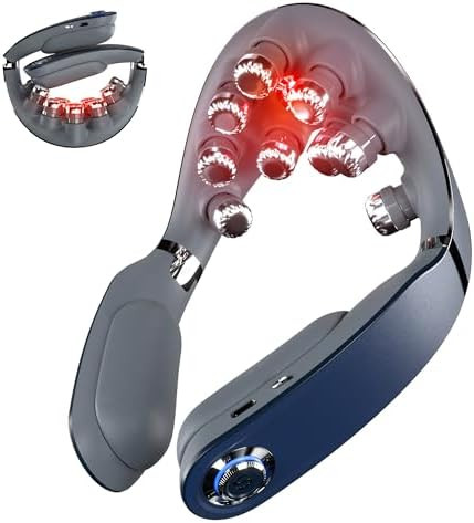 SKG Cordless Neck Massager for Pain Relief Deep Tissue Vibration Foldable Travel Massager,Portabl... | Amazon (US)