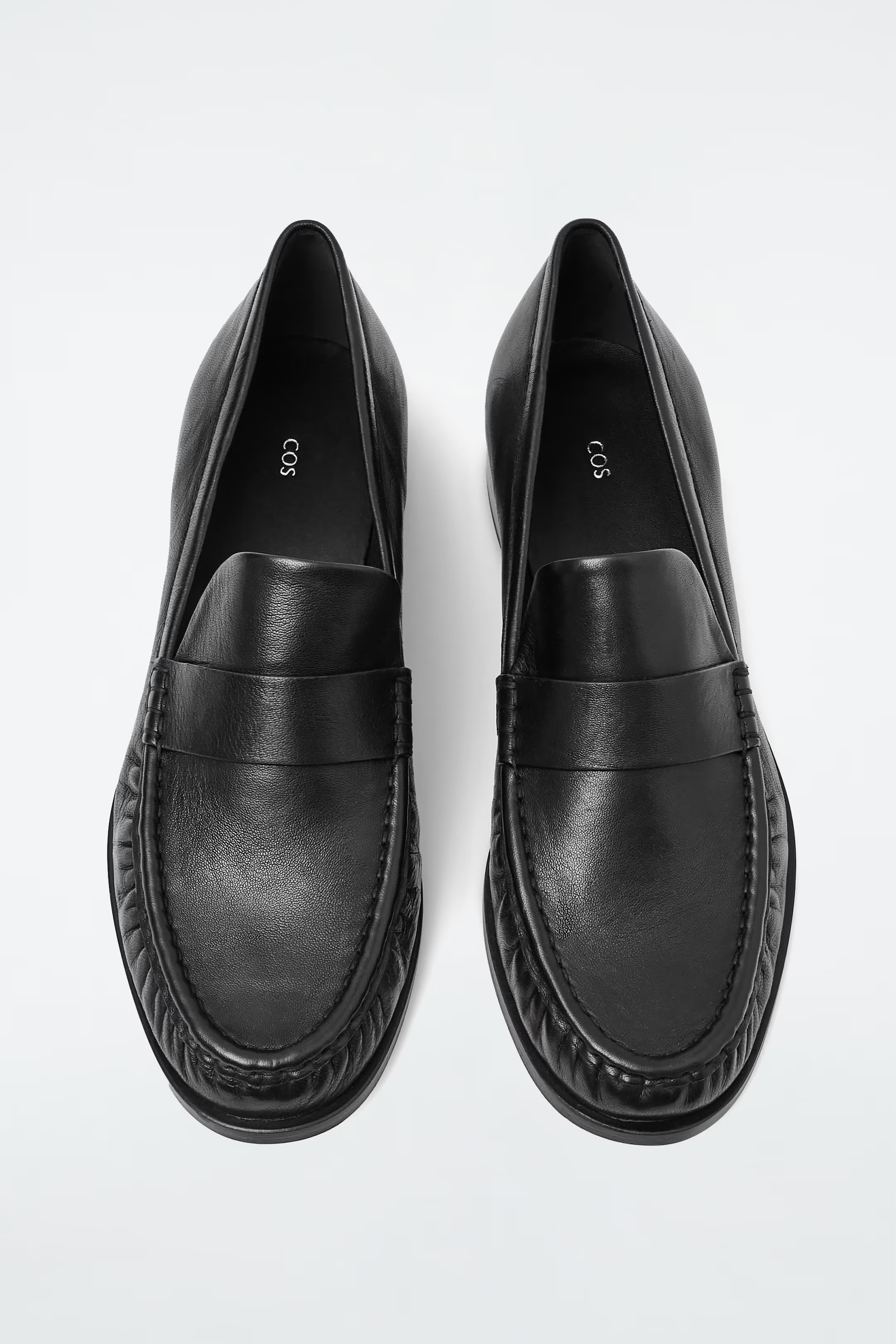 LOAFERS AUS LEDER - SCHWARZ | COS (EU)