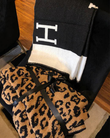 "H" Blanket | The Styled Collection