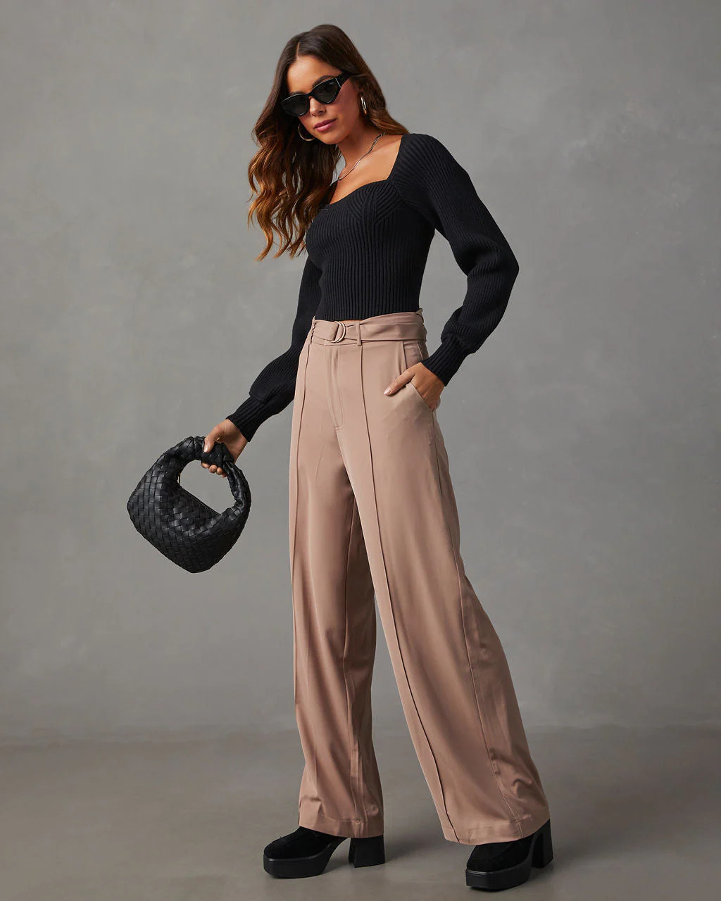 So Much More Knit Balloon Sleeve Top | VICI