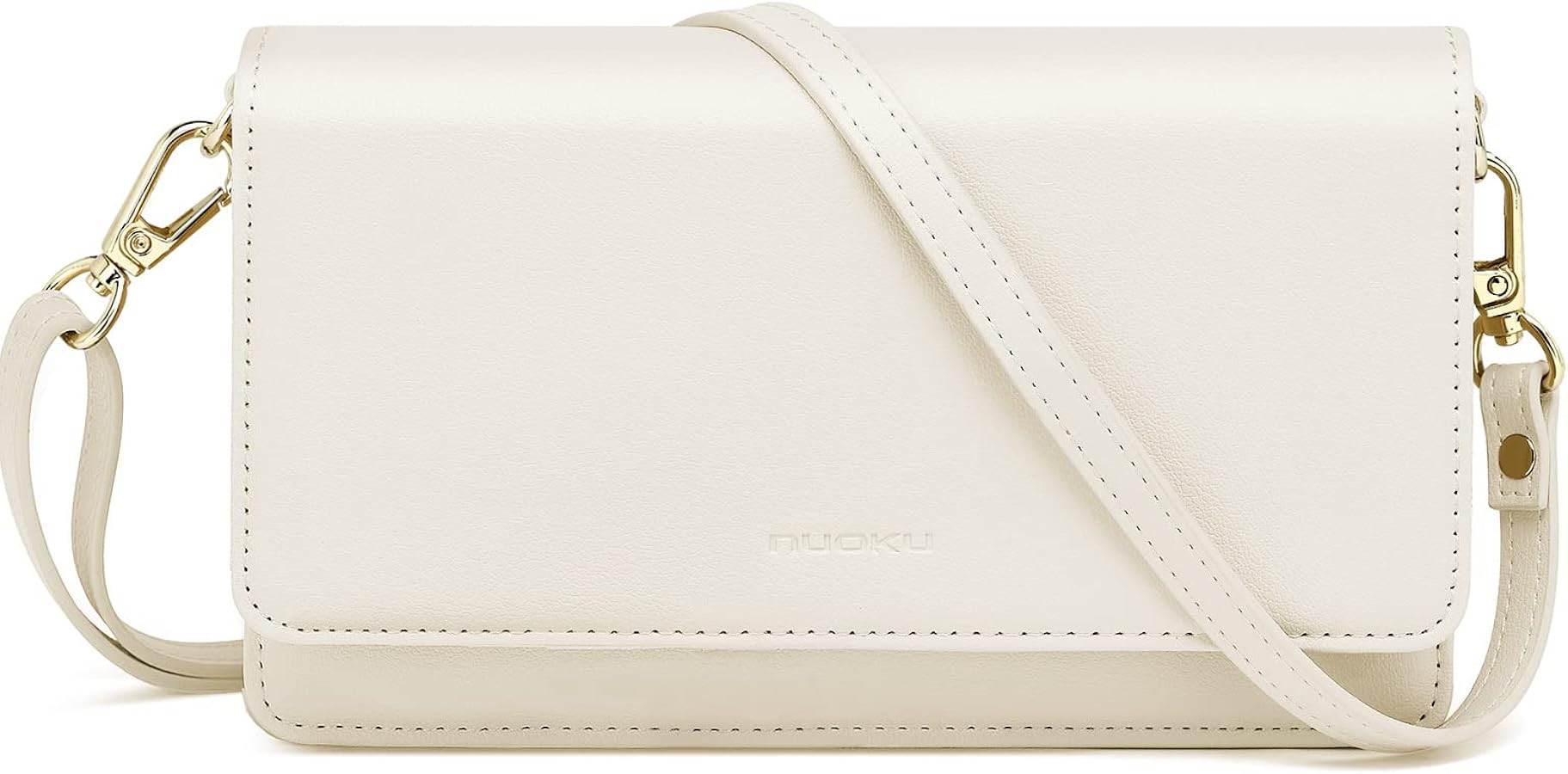 nuoku Crossbody Bag for Women Cellphone Little Purse with Credit Card Slots Lightweight Leather W... | Amazon (US)