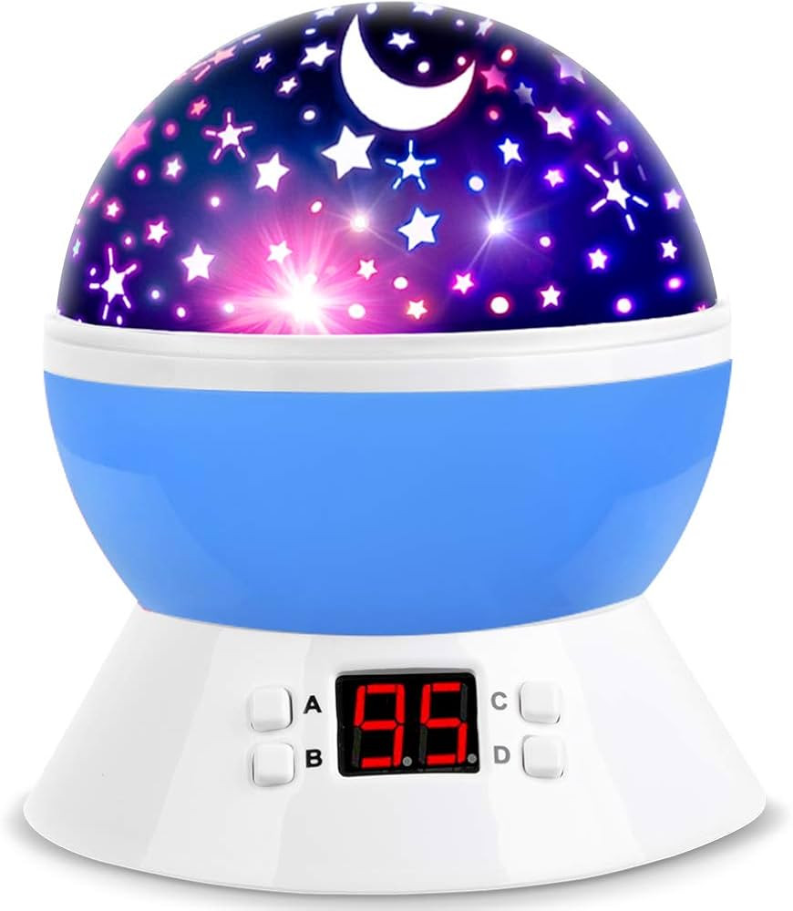 MOKOQI Star Night Light Projector for Boys with Timer - Kids Toys for 3-5 Year Old Boys - Birthda... | Amazon (US)