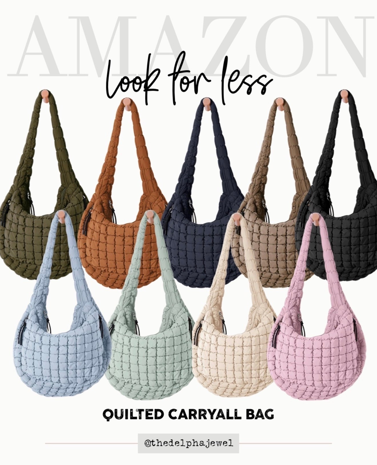 Look for less large quilted crossbody❣️a fraction of the cost of the FP one!

Over 40 style, look for less, look for less bags

#LTKOver40 #LTKMidsize #LTKTravel