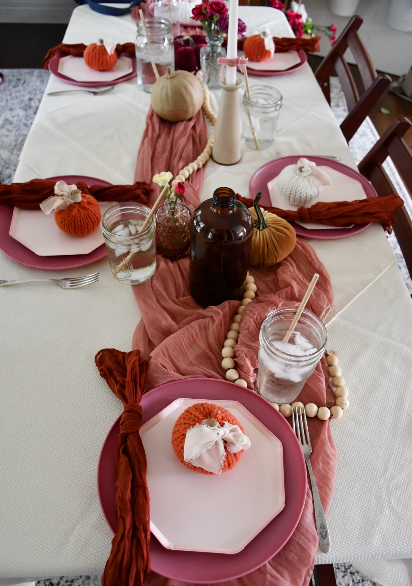 Table settings for our fall themed baby shower! 

#LTKBump #LTKParties #LTKBaby