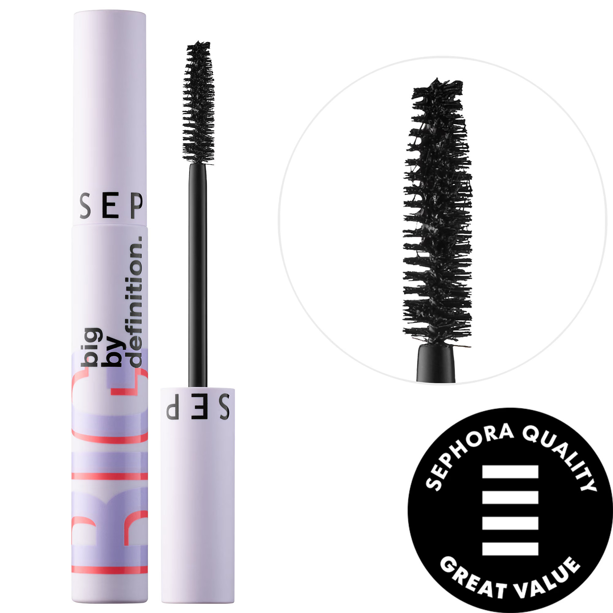 SEPHORA COLLECTION Big By Definition Defining & Volumizing Mascara Ultra Black - black 0.34 oz/ 10ml | Sephora (US)