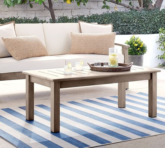 Chatham Coffee Table, Gray | Pottery Barn (US)