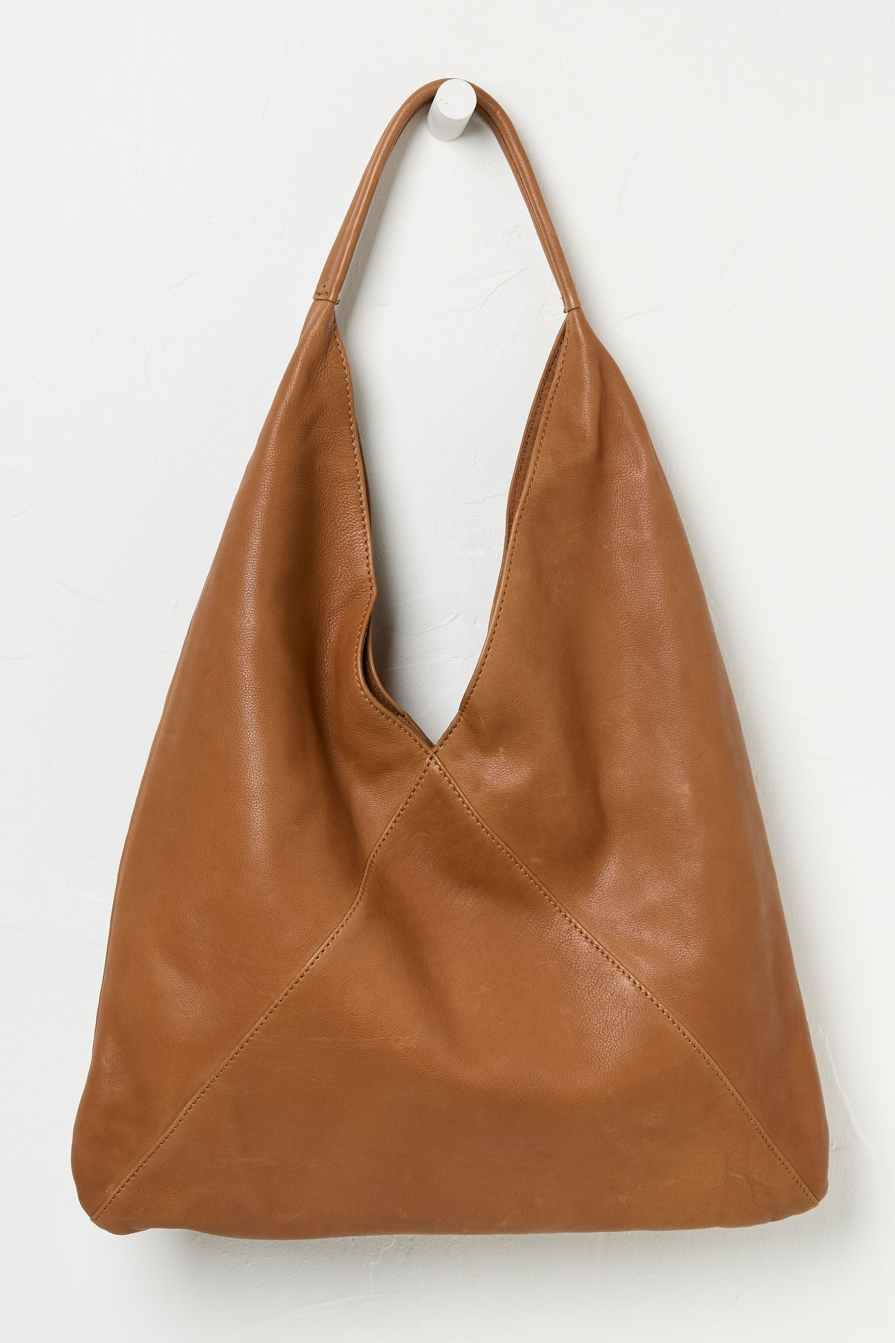 Fat Face - Tan Brown Shoulder Tote Bag | Fat Face