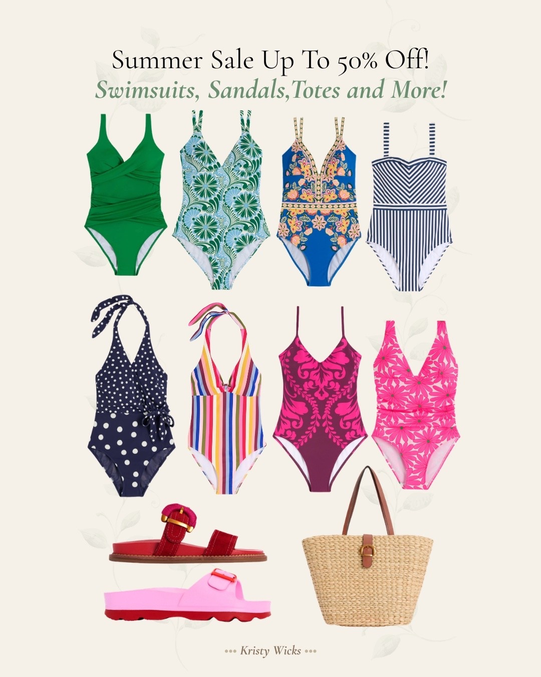 Summer sale up to 50% off!

#LTKSaleAlert #LTKSwim #LTKTravel