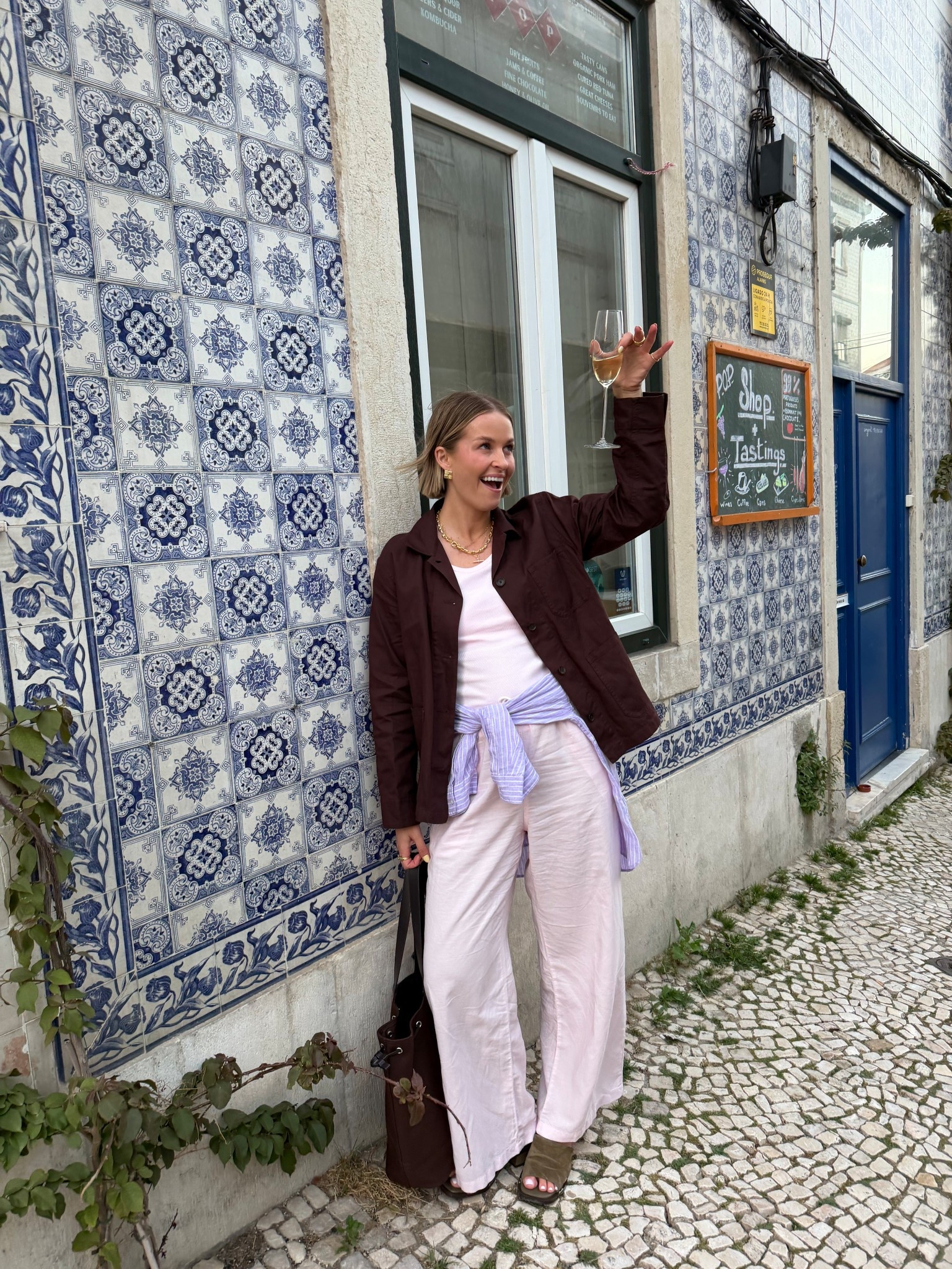 Uniqlo colourful linen look in Lisbon.

Size Small in the bra top, size M in everything else 

#LTKsummer #LTKuk #LTKspring