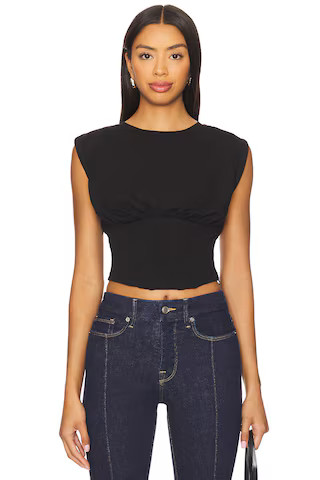 Sleeveless Corset Top in Black001 | Revolve Clothing (Global)