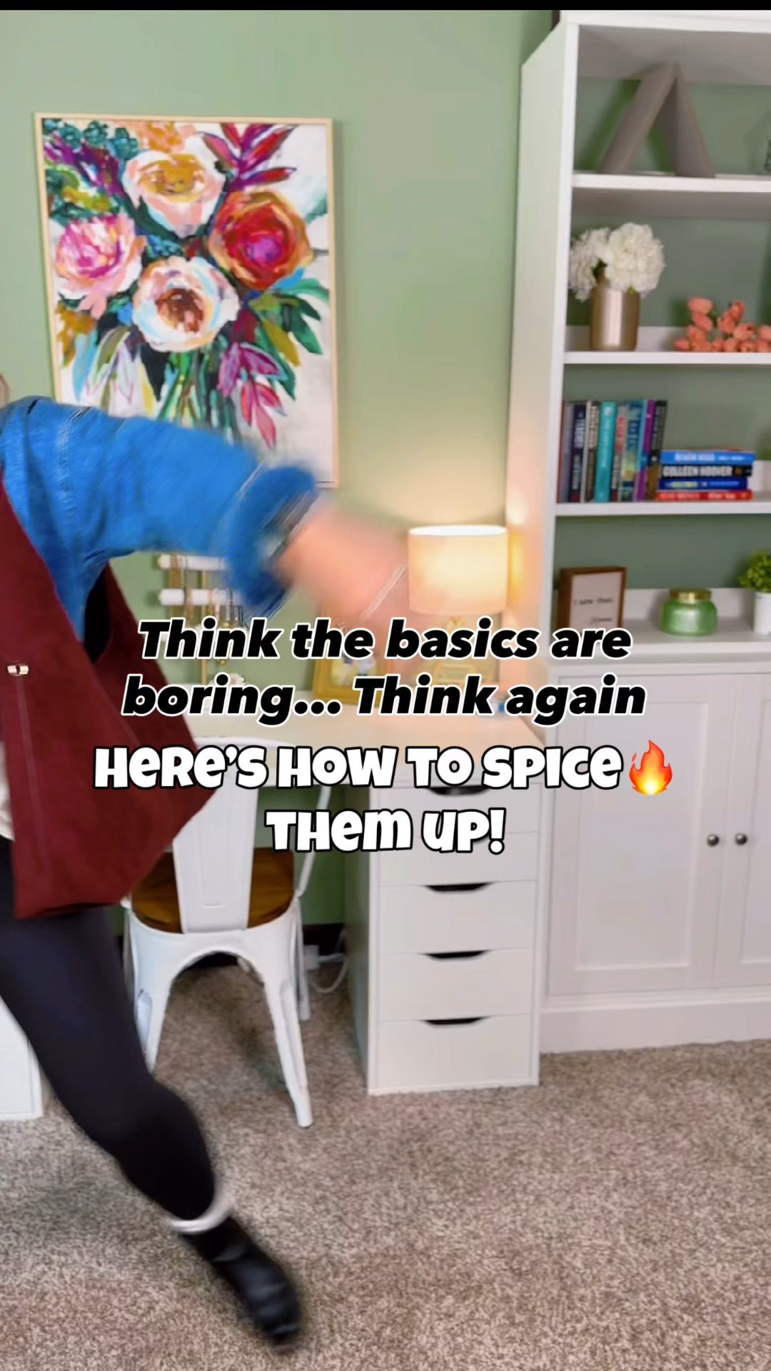 Think the basics are boring? Think again—here’s how to spice them up! ✨
The key to making basics feel modern and elevated is all in the details. Start with your black leggings and an oversized white tee, then add a few trend-forward touches:
• a cropped denim jacket for structure
• tall white socks and Chelsea boots for a cool, casual vibe
• chunky jewelry to pull it all together
• and a pop of color (like this burgundy bag!) to make it feel fall-ready 🍁
It’s simple, comfy, and totally put-together—proof that basics don’t have to be boring!


#LTKPetite #LTKStyleTip #LTKOver40