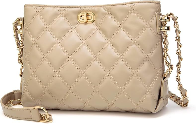 Small Crossbody Bags for Women Purses Fashion Leather Lightweight Handbags Shoulder Bag(Black): H... | Amazon (US)