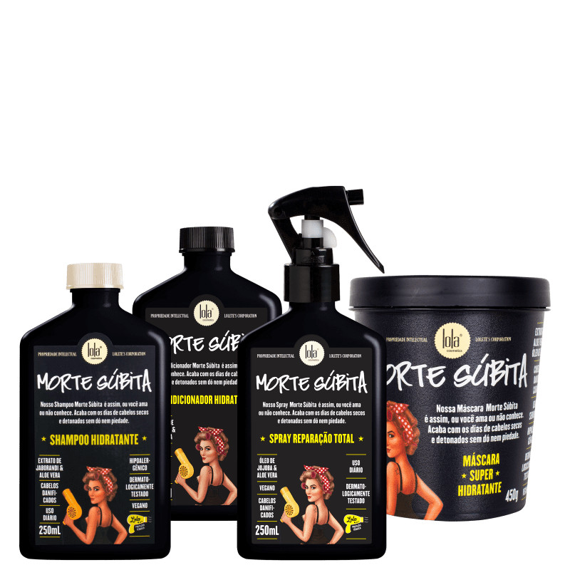 Kit Lola Cosmetics Morte Súbita Home Care (4 Produtos) | Beleza Na Web (BR)