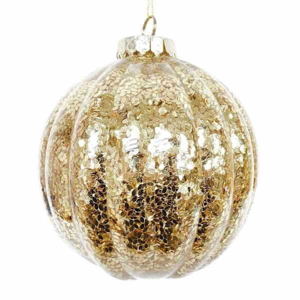 Glittered Ball Ornament, 150mm | At Home