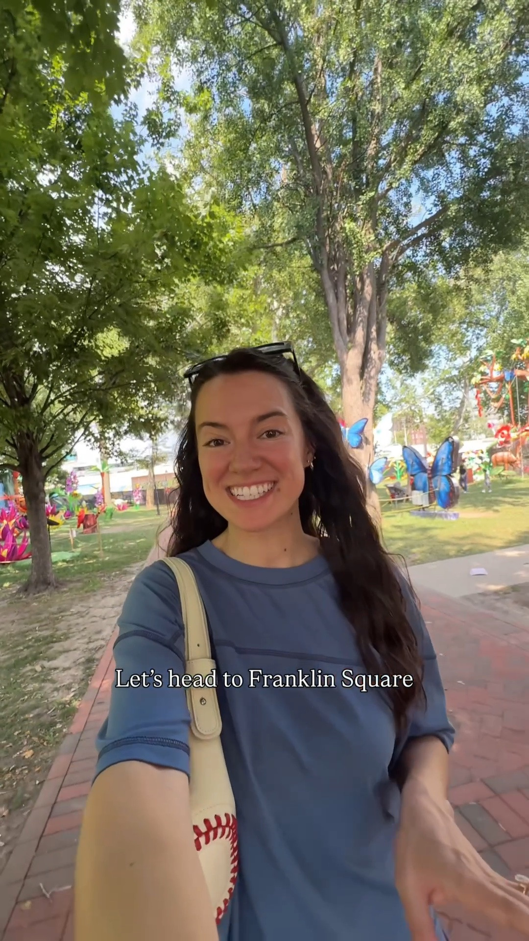 Did you know the Chinese Lantern Festival is free and open during the day? ☀️ It’s the perfect time to get up close to all the handcrafted displays before the ticketed night show starts!

I’m definitely heading back to see them lit up after dark before it wraps up on August 30th!🏮Have you checked out the festival yet this summer?

📍Franklin Square
200 N Sixth St
Philadelphia, PA  19106

#LTKdayinmylife #LTKootd #LTKvlog