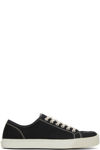 Maison Margiela - Black Tabi Sneakers | SSENSE