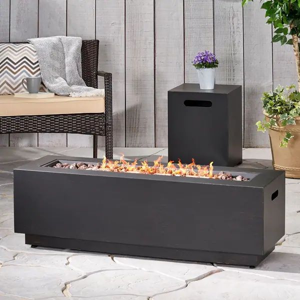 Wellington Outdoor Iron Fire Pit by Christopher Knight Home | Bed Bath & Beyond