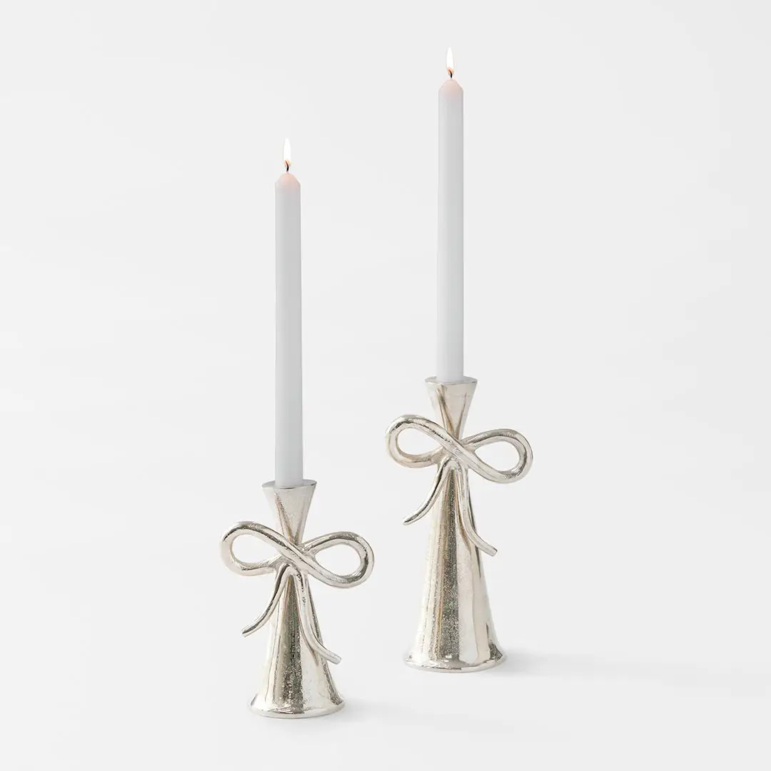 Bow Metal Candle Holder | Bed Bath N' Table
