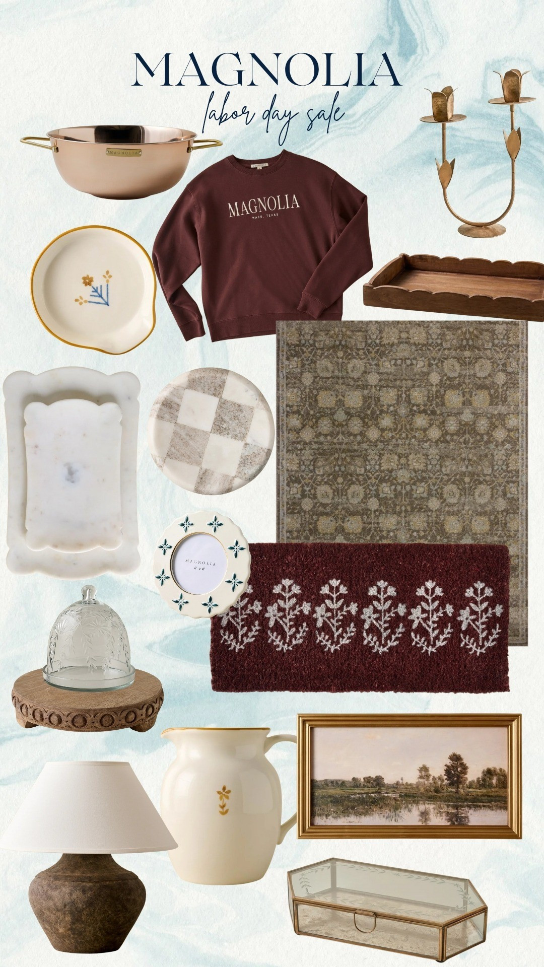 Labor day sakes at Magnolia 

#LTKSeasonal #LTKHome #LTKSaleAlert