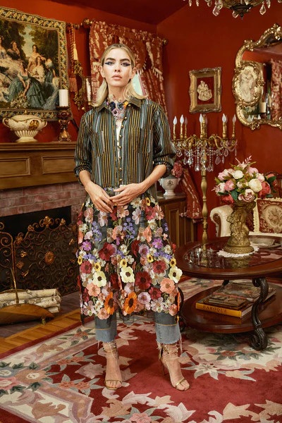 Valencia Maxi Shirt | Aratta LLC