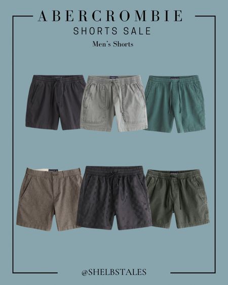 Men’s shorts are part of the Abercrombie shorts sale! 20% off plus an additional 15% off with code AFSHELBY. Shane loves the 6in shorts but AF does 7 & 8 inch too for taller men  

#LTKmens #LTKsalealert