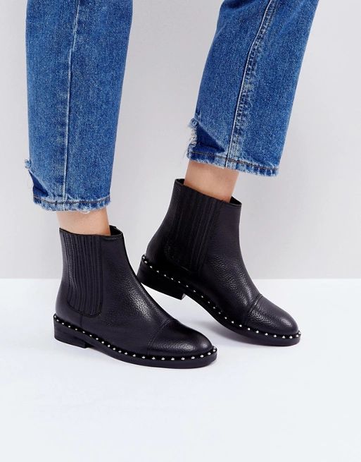 ASOS ALISTAR Leather Chelsea Boots | ASOS US