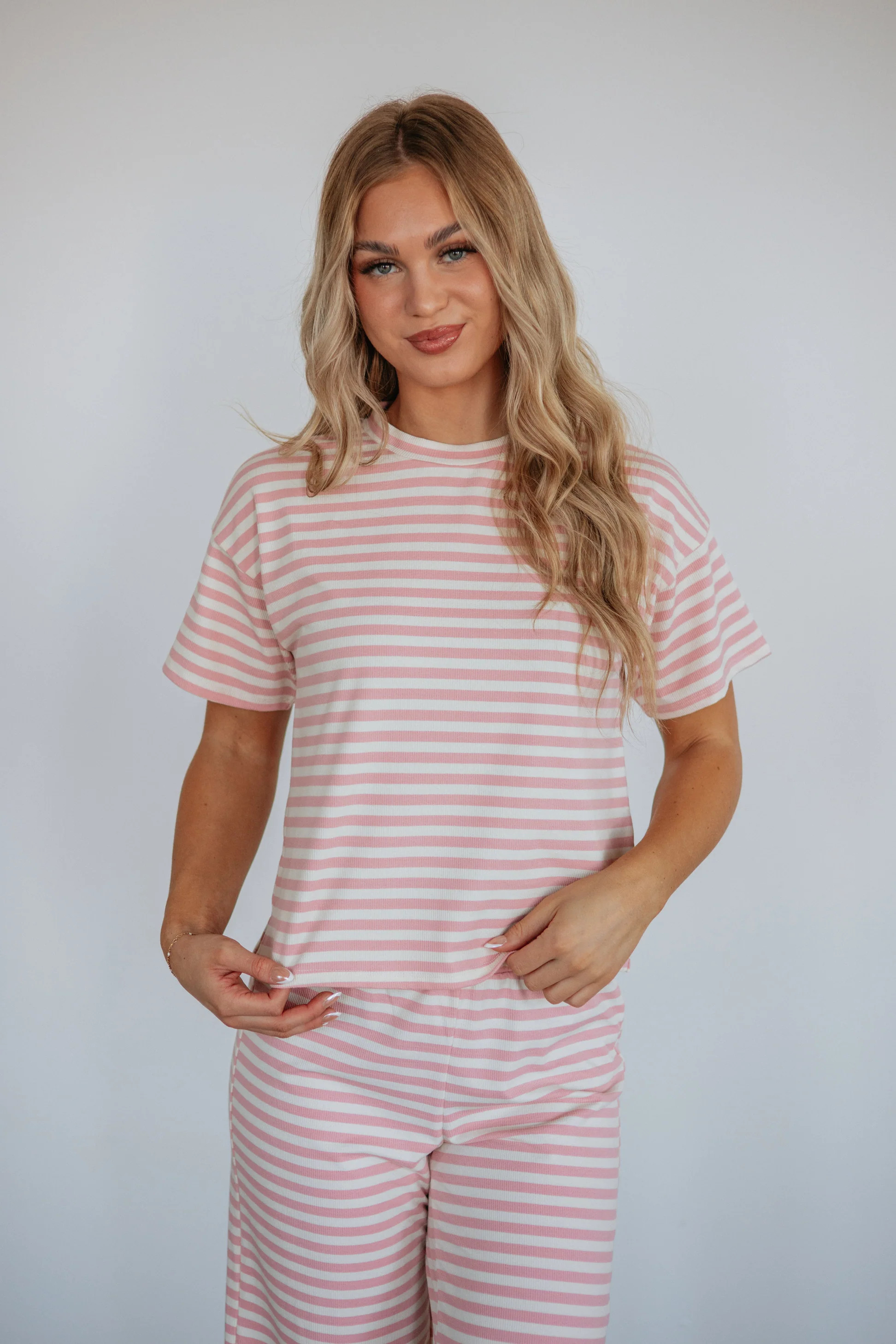 Madyson Striped Top | Wild Oak Boutique