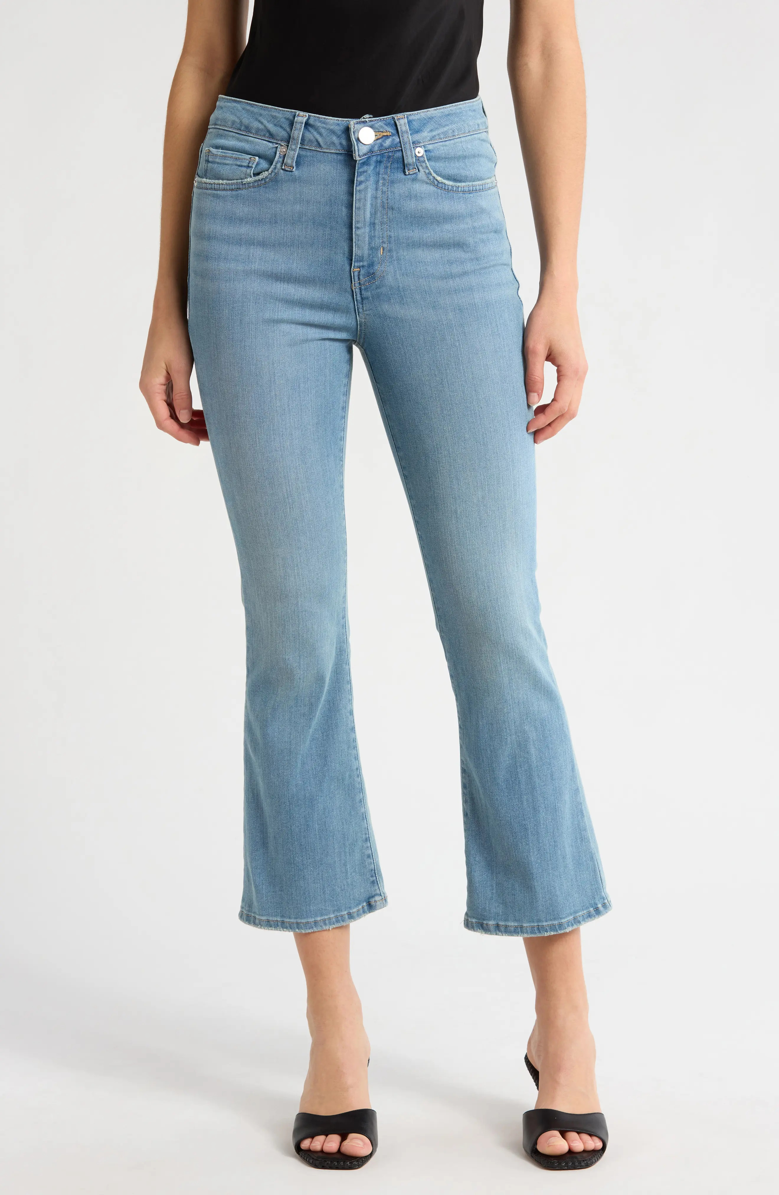 Le Cropped Mini Bootcut Jeans (Women) | Nordstromrack | Nordstrom Rack