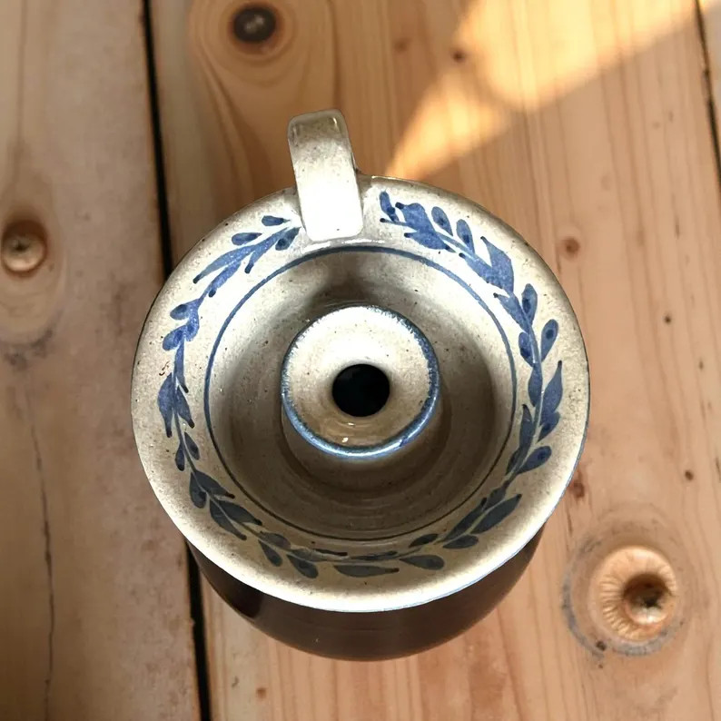 Salt Glazed Chamber Candlestick Holder; Giftware Quality | Etsy (US)