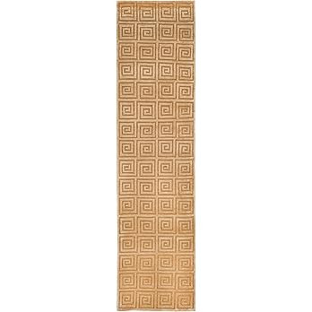SAFAVIEH Tibetan Collection 2'6" x 12' Ivory TB108F Hand-Knotted Modern Premium Wool Runner Rug | Amazon (US)