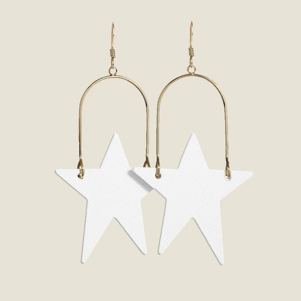 Fresh White Superstars | Nickel and Suede