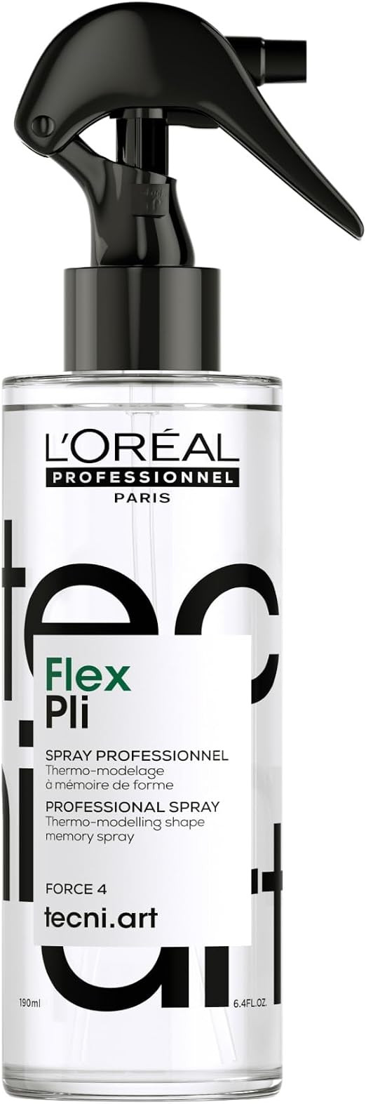 L'Oréal Professionnel Tecni.ART Flex Pli Hair Styling Spray, Thermo Modelling, Volumising, 190ml | Amazon (UK)
