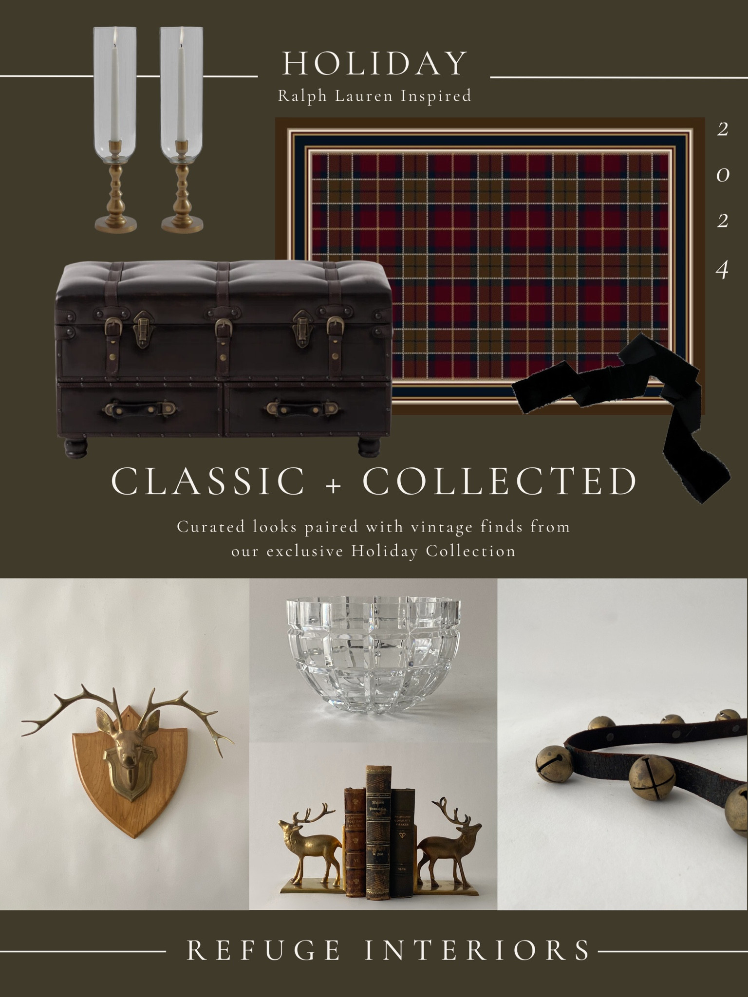 This Ralph Lauren inspired holiday look is designed to pair with vintage finds from our holiday collection.

Shop our exclusive curated vintage holiday collection on the website: www.refugeinteriorsbycasey.com 

#LTKHome #LTKSeasonal #LTKHoliday