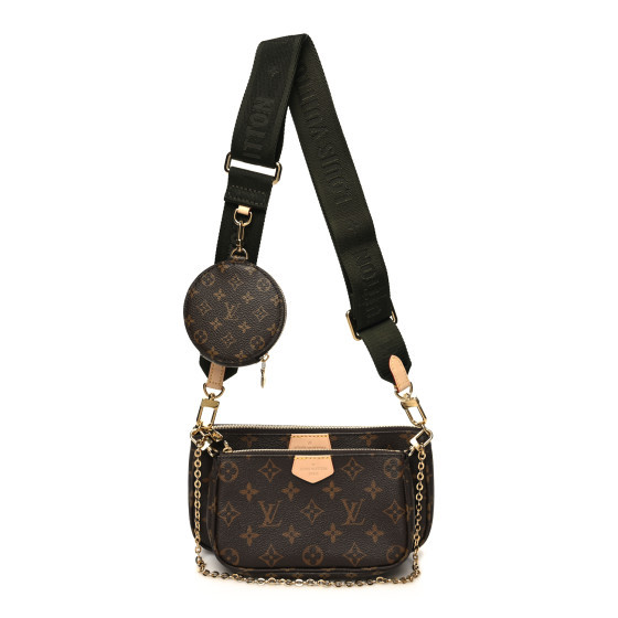 Louis Vuitton Monogram Multi Pochette Accessories Kaki | FASHIONPHILE (US)