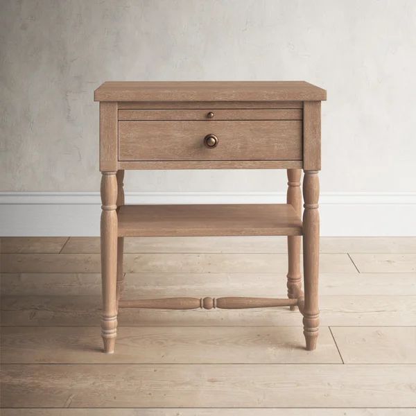 Jodie Solid + Manufactured Wood Nightstand | Wayfair North America