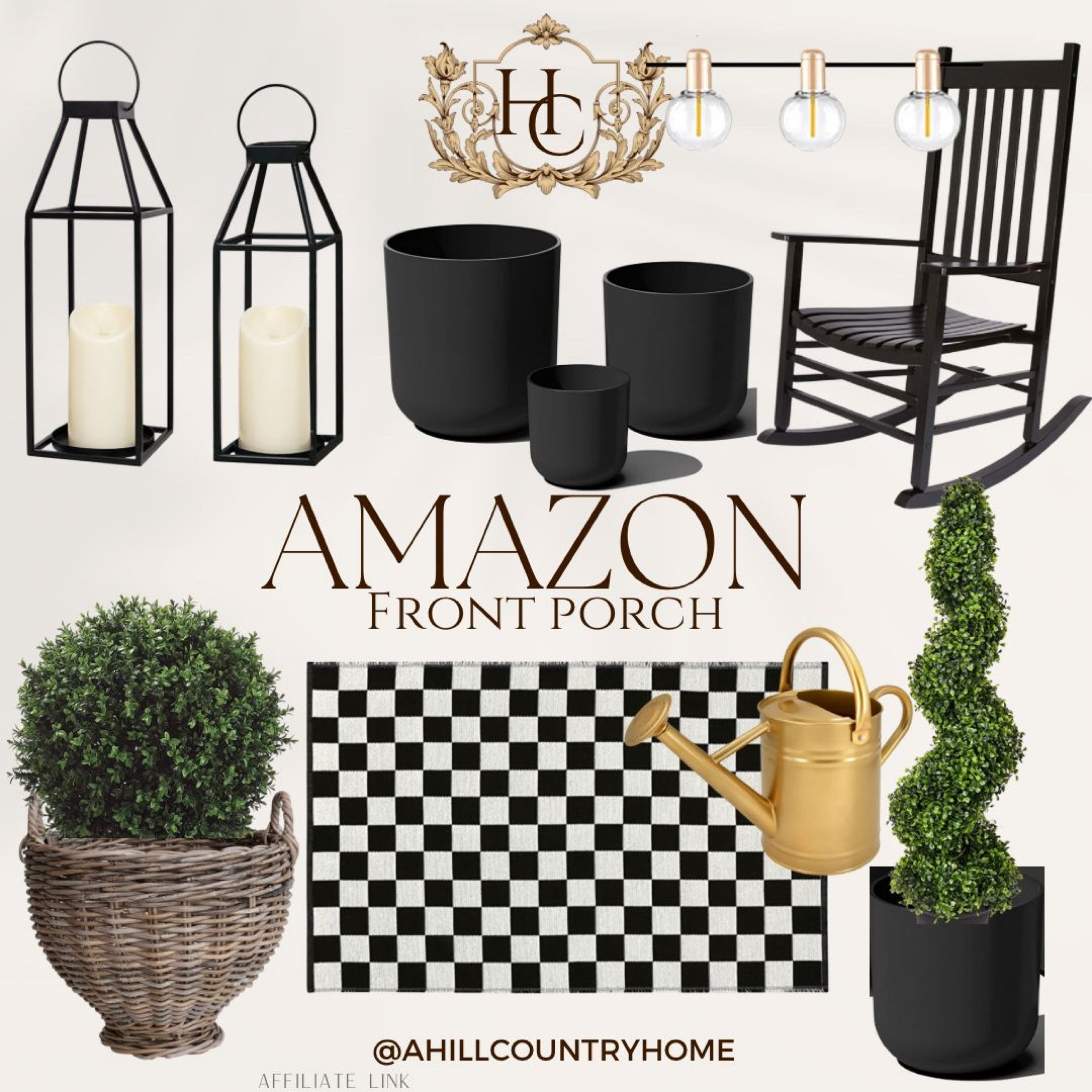 Amazon Outdoor needs!

Follow me @ahillcountryhome for daily shopping trips and styling tips!

Lanterns, Outdoor furniture, Artificial plants, Mats

#LTKU #LTKSeasonal #LTKFind