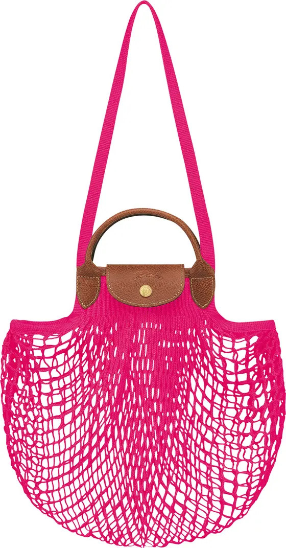 Le Pliage Filet Knit Shoulder Bag | Nordstrom
