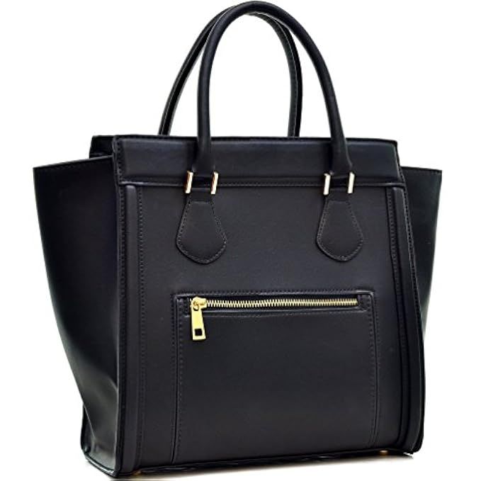 Dasein Women's Handbags Satchel Bags Vegan Leather Handbags Tote Micro Luggage | Amazon (US)
