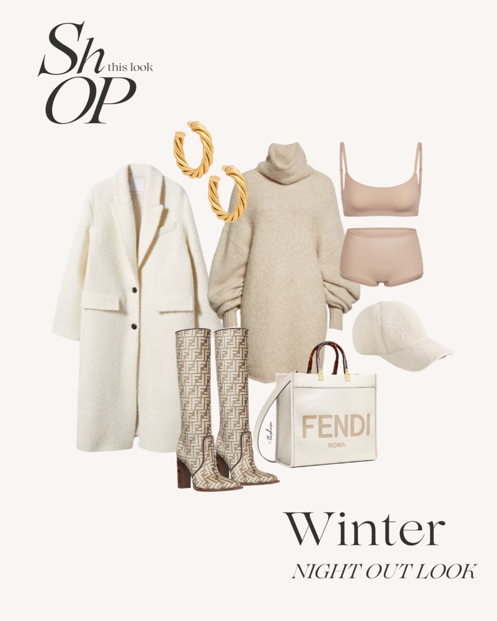 Winter Whites - Night Out Look

#LTKfit #LTKshoecrush #LTKitbag